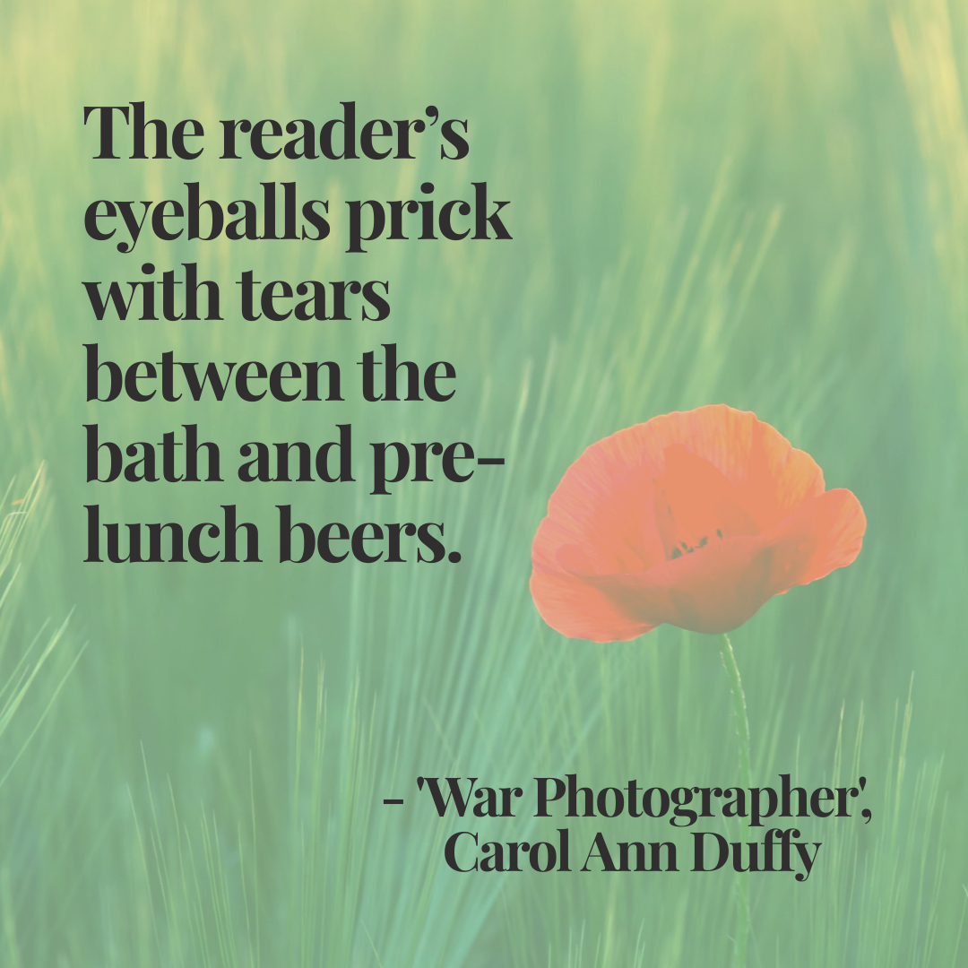Carol Ann Duffy quote