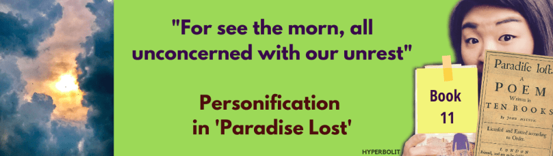 analysis of personification in paradise lost John Milton