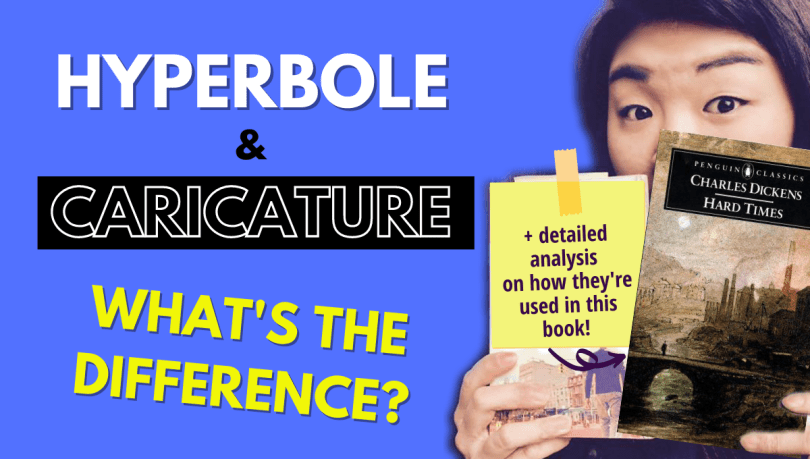 hyperbole vs caricature what's the difference