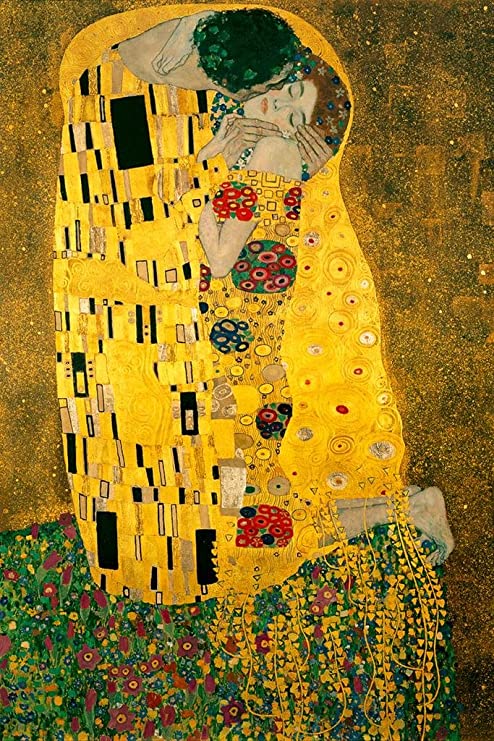 Gustav Klimt the kiss