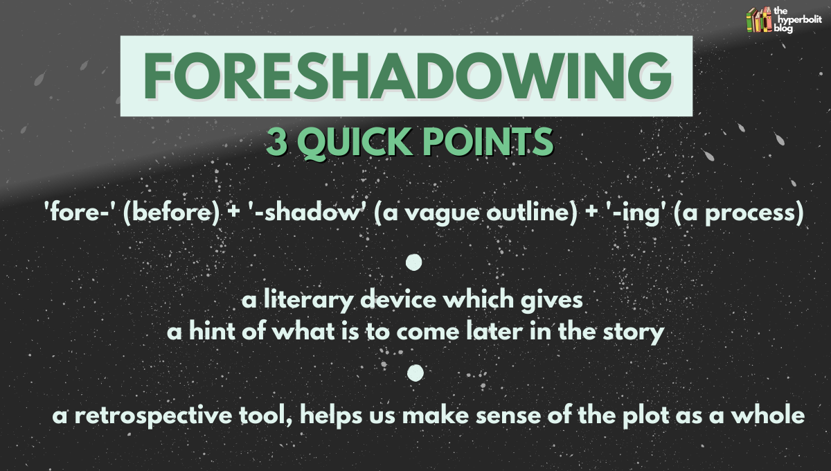 foreshadowing definition
