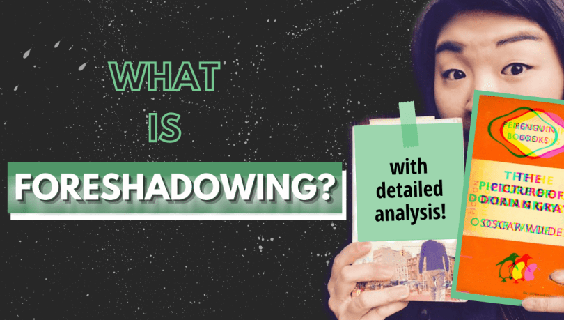 what is foreshadowing Oscar wilde picture of dorian gray