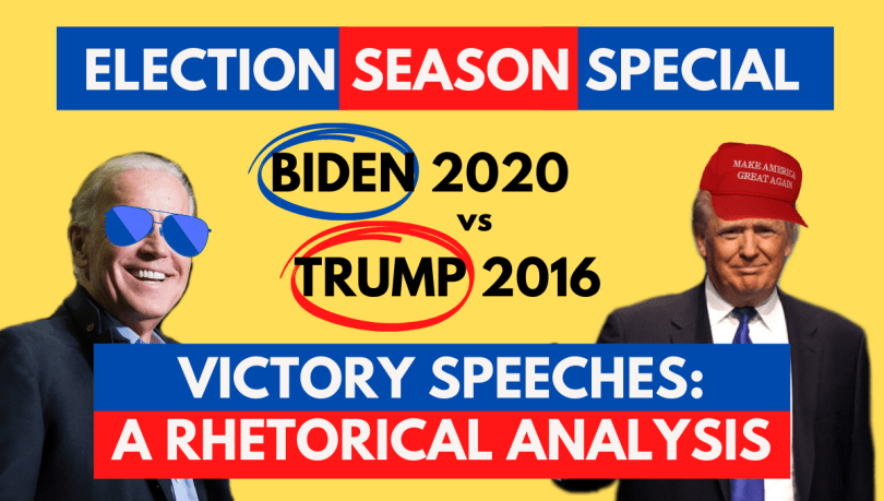 Joe biden Donald trump speech analysis election