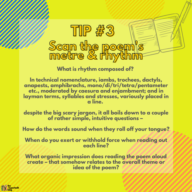 How to analyse any unseen poem – 3 tips – The Hyperbolit School