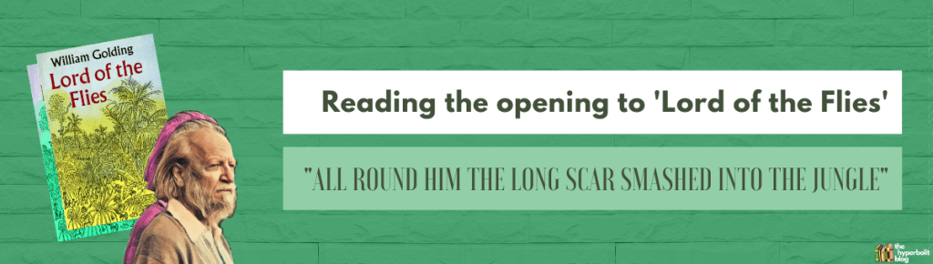 lord of the flies opening analysis William golding