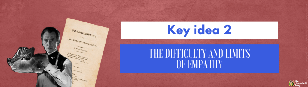 frankenstein mary Shelley summary analysis empathy