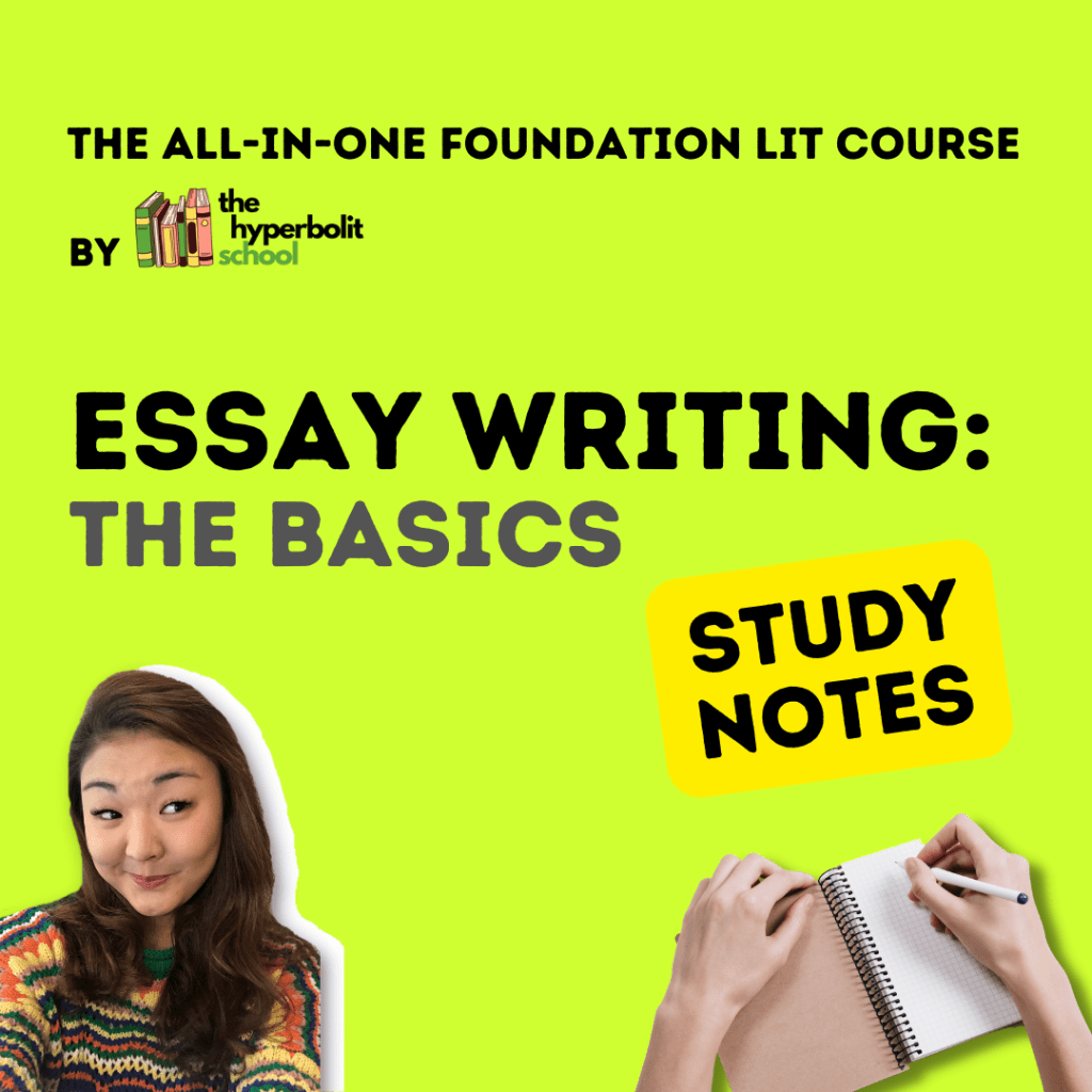 essay writing study notes